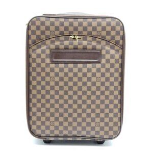 Authentic Louis Vuitton Pegase 45 Damier Ebene Rolling Suitcase Carry On